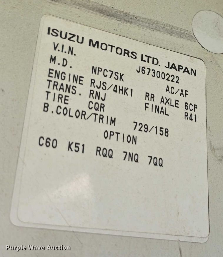 image for item DR3906 2006 GMC W5 refuse truck