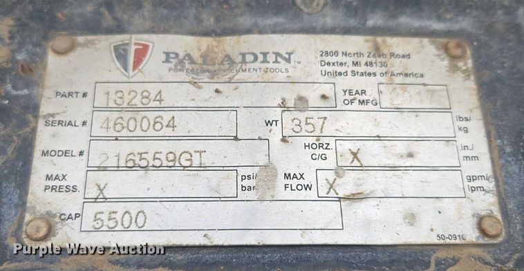 image for item DR3909 2017 Genie GTH-5519 telehandler