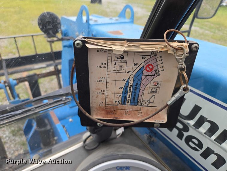 image for item DR3909 2017 Genie GTH-5519 telehandler