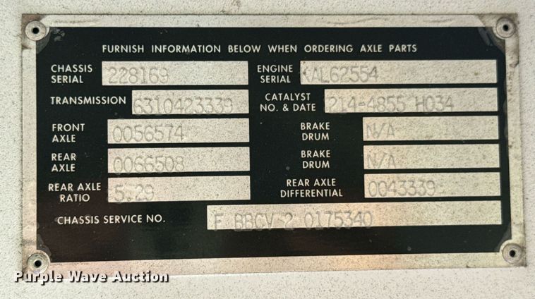 image for item DU9357 2005 Blue Bird Vision school bus