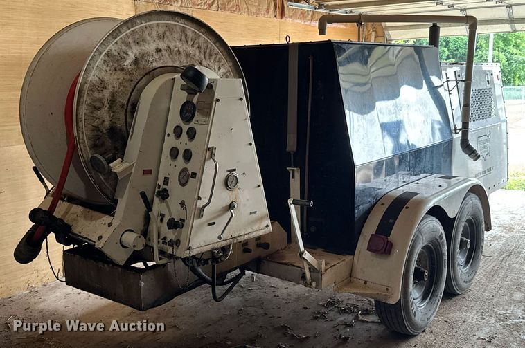 image for item DU9365 2002 Sewer Equipment Co. 747-FR2000 sewer jetter trailer