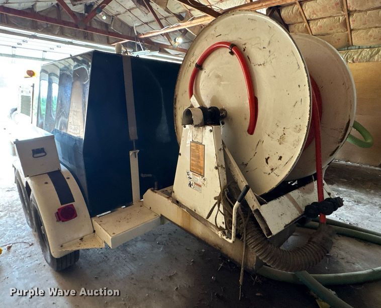 image for item DU9365 2002 Sewer Equipment Co. 747-FR2000 sewer jetter trailer