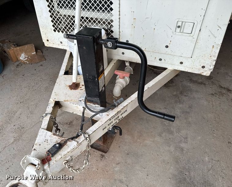 image for item DU9365 2002 Sewer Equipment Co. 747-FR2000 sewer jetter trailer