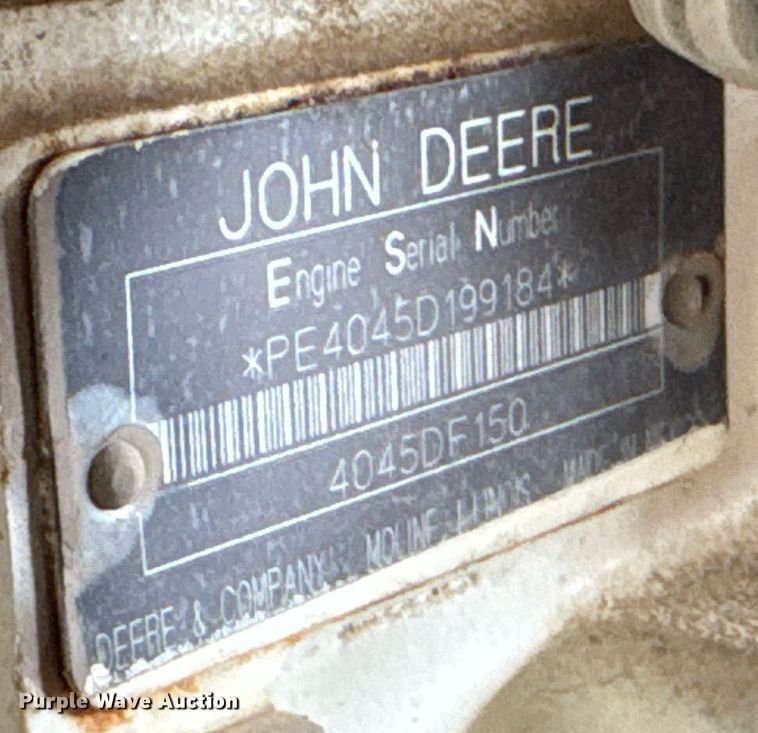 image for item DU9365 2002 Sewer Equipment Co. 747-FR2000 sewer jetter trailer