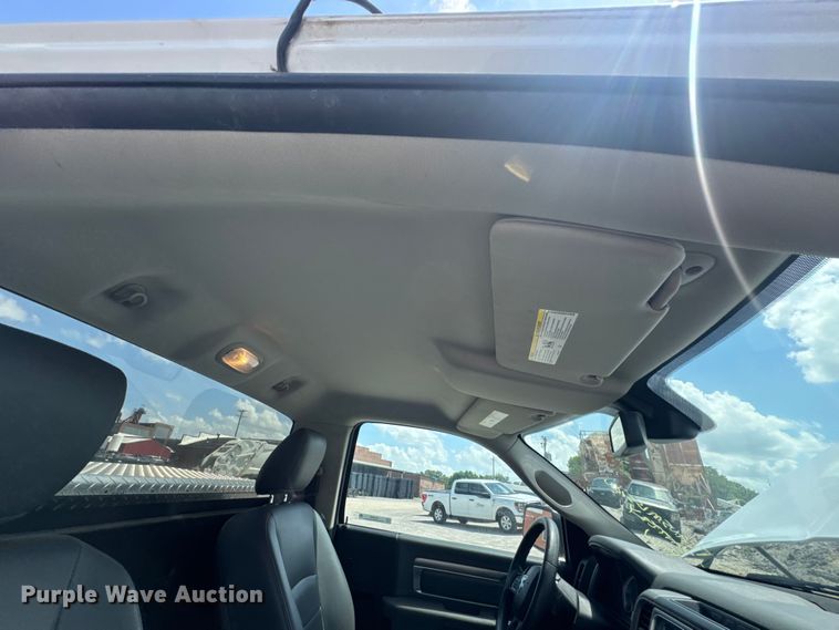 image for item DU9369 2018 Dodge Ram 1500 pickup truck