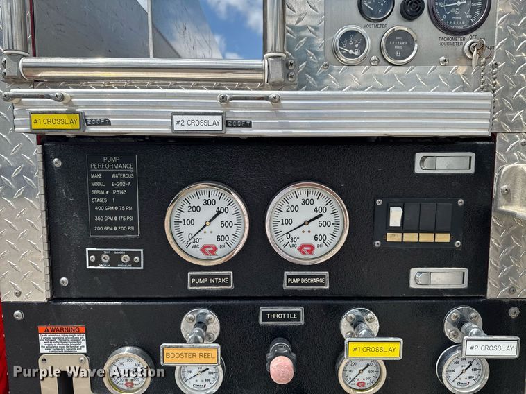 image for item DU9376 2006 Ford F550 pumper fire truck