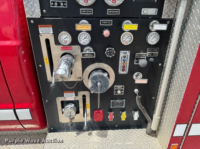 image for item DU9376 2006 Ford F550 pumper fire truck