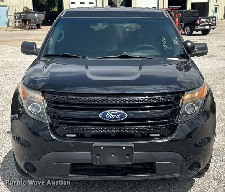 image for item DU9377 2015 Ford Explorer Police Interceptor SUV