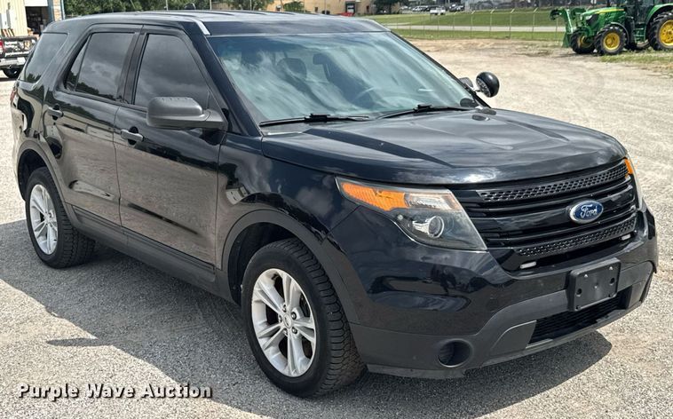 image for item DU9377 2015 Ford Explorer Police Interceptor SUV