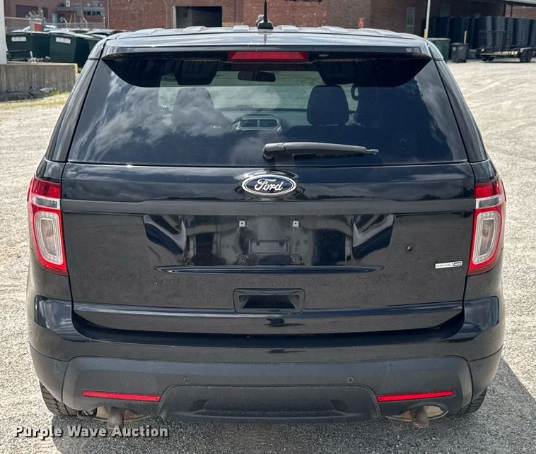 image for item DU9377 2015 Ford Explorer Police Interceptor SUV