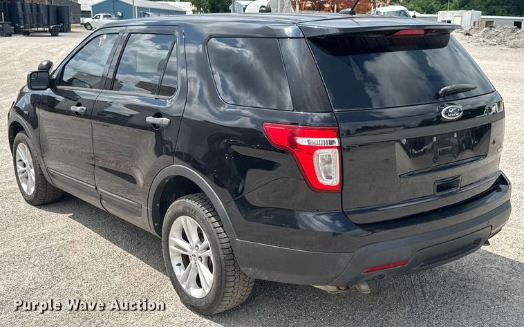 image for item DU9377 2015 Ford Explorer Police Interceptor SUV