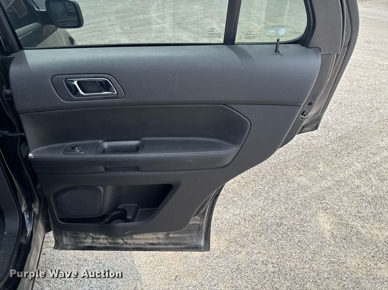 image for item DU9377 2015 Ford Explorer Police Interceptor SUV