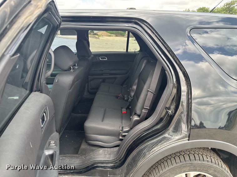 image for item DU9377 2015 Ford Explorer Police Interceptor SUV