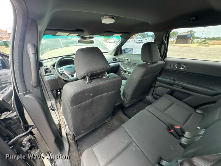 image for item DU9377 2015 Ford Explorer Police Interceptor SUV