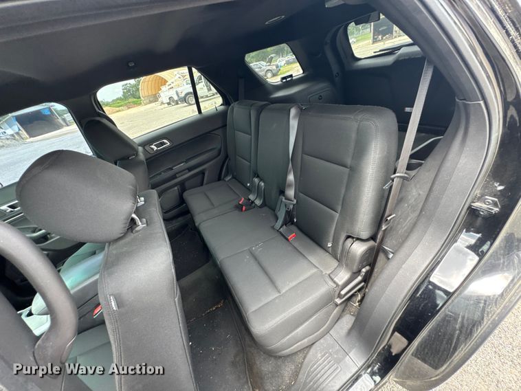 image for item DU9377 2015 Ford Explorer Police Interceptor SUV