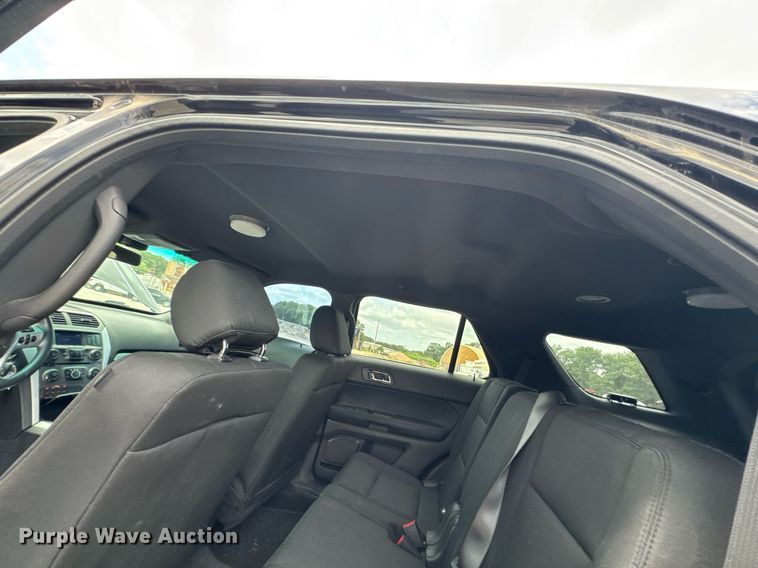 image for item DU9377 2015 Ford Explorer Police Interceptor SUV