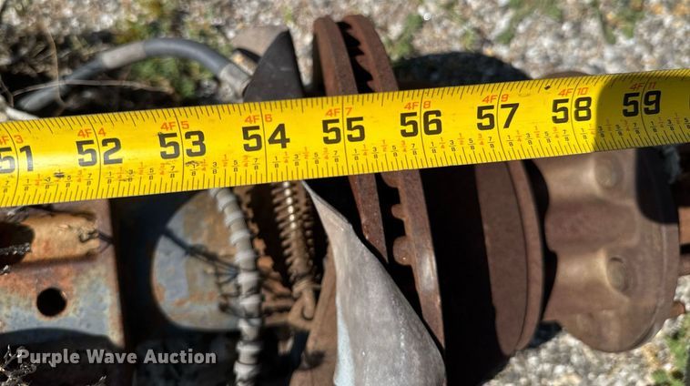 image for item DU9380 (4) truck axles