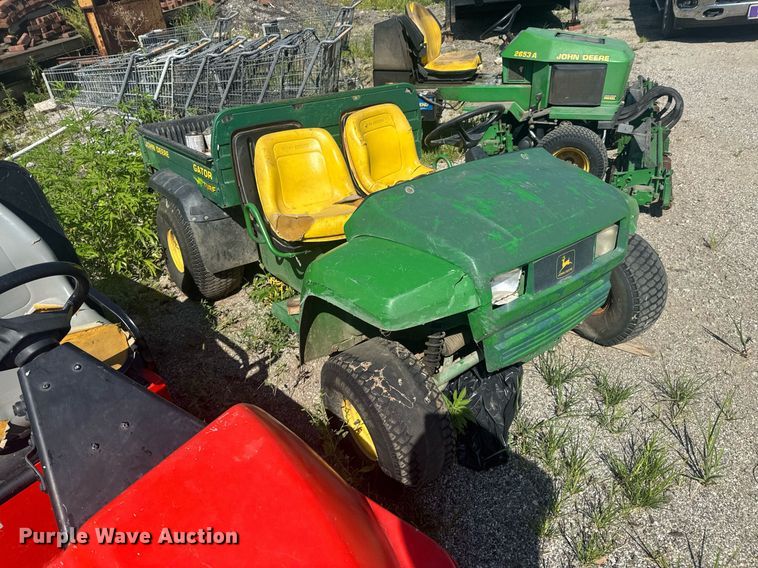 image for item DU9384 John Deere  Gator Turf utility vehicle