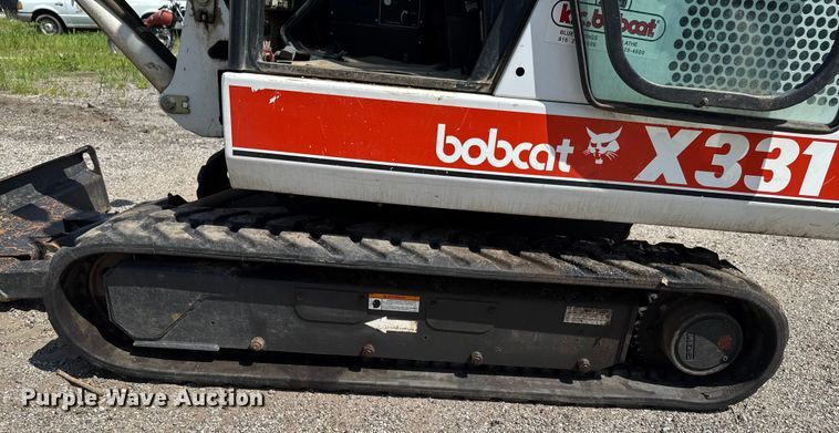 image for item DU9390 1998 Bobcat 331 mini excavator