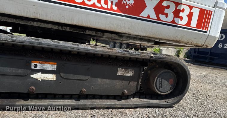 image for item DU9390 1998 Bobcat 331 mini excavator