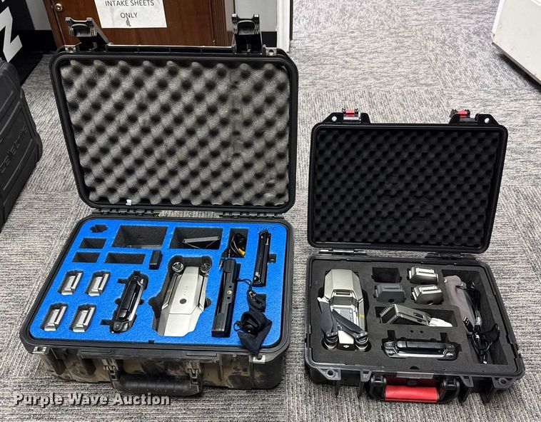 image for item DU9832 (2) DJI Mavic Pro Platinum M1X drones