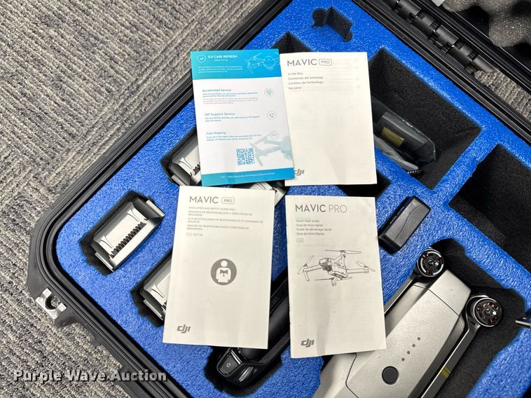 image for item DU9832 (2) DJI Mavic Pro Platinum M1X drones