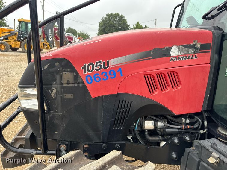 image for item DW3377 2014 Case IH Farmall 105U MFWD tractor