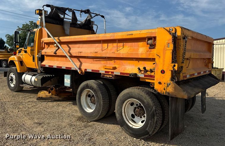 image for item DW3405 2009 International WorkStar 7500 dump truck