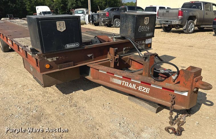 image for item DW3406 1997 Dakota  PDLX20TC31 tilt deck equipment trailer