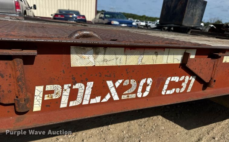 image for item DW3406 1997 Dakota  PDLX20TC31 tilt deck equipment trailer