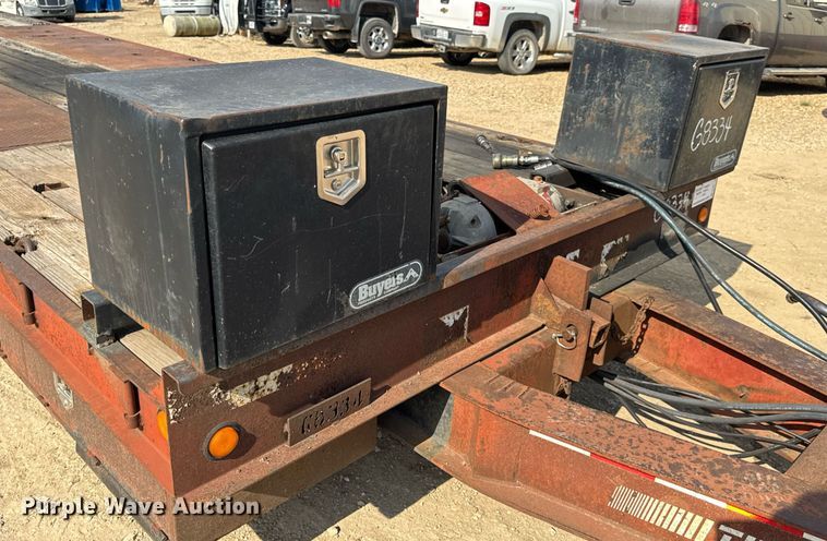 image for item DW3406 1997 Dakota  PDLX20TC31 tilt deck equipment trailer