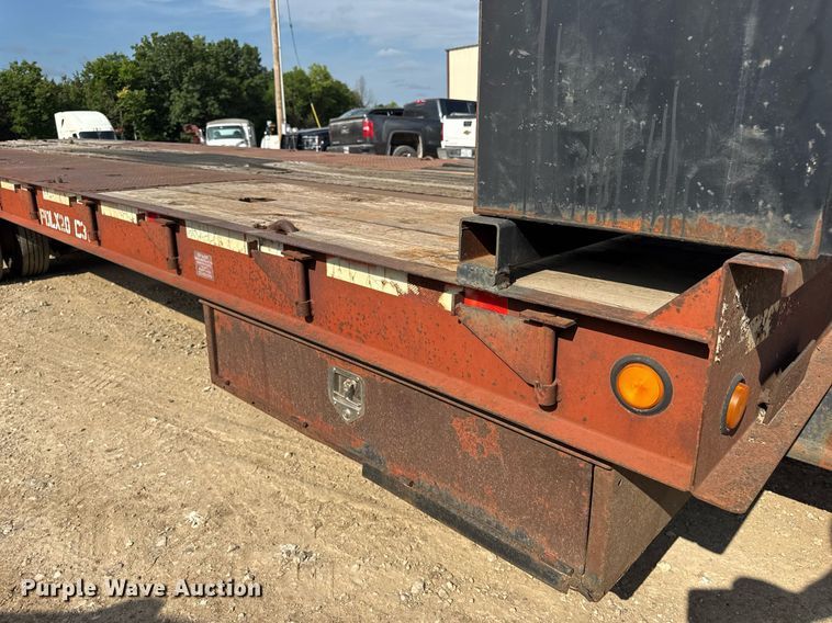 image for item DW3406 1997 Dakota  PDLX20TC31 tilt deck equipment trailer