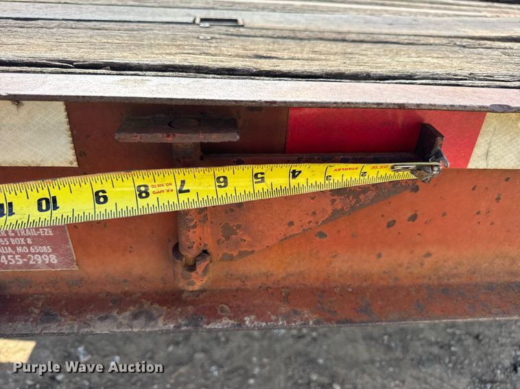 image for item DW3406 1997 Dakota  PDLX20TC31 tilt deck equipment trailer