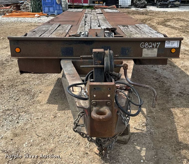 image for item DW3409 1997 Dakota PDLX20TC31 tilt deck equipment trailer