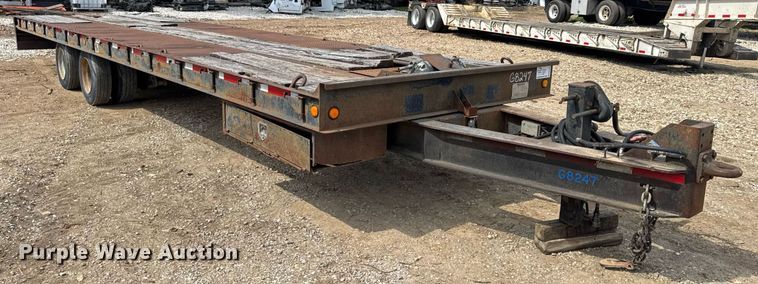 image for item DW3409 1997 Dakota PDLX20TC31 tilt deck equipment trailer