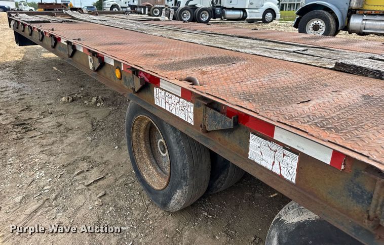 image for item DW3409 1997 Dakota PDLX20TC31 tilt deck equipment trailer