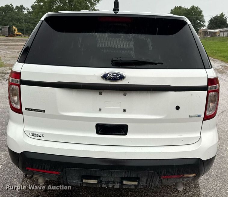 image for item DW3417 2013 Ford Explorer Police Interceptor SUV
