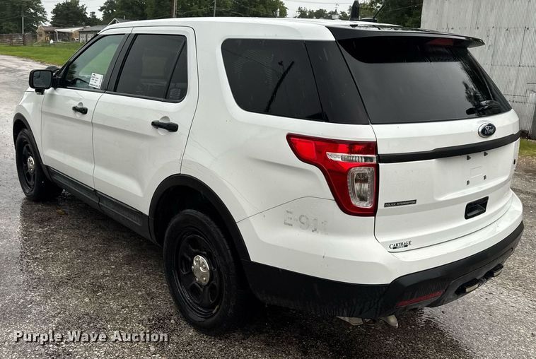 image for item DW3417 2013 Ford Explorer Police Interceptor SUV