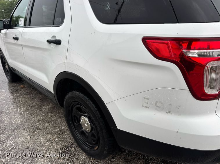 image for item DW3417 2013 Ford Explorer Police Interceptor SUV