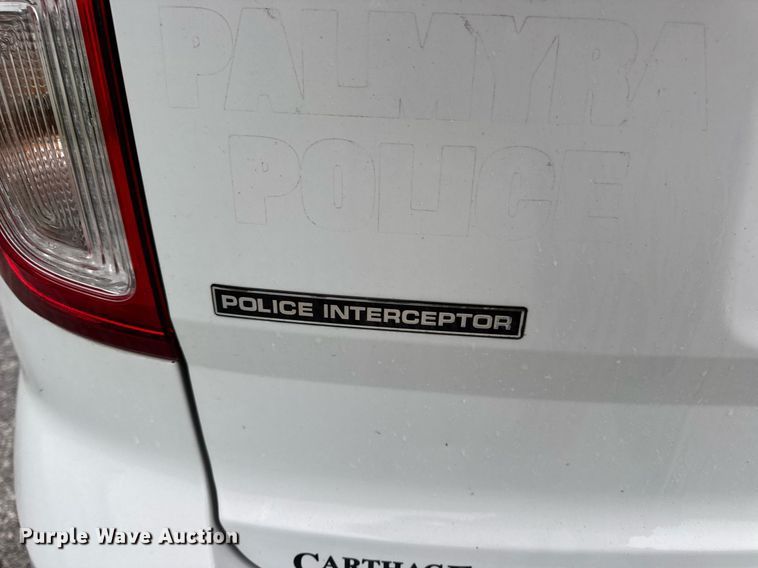 image for item DW3417 2013 Ford Explorer Police Interceptor SUV