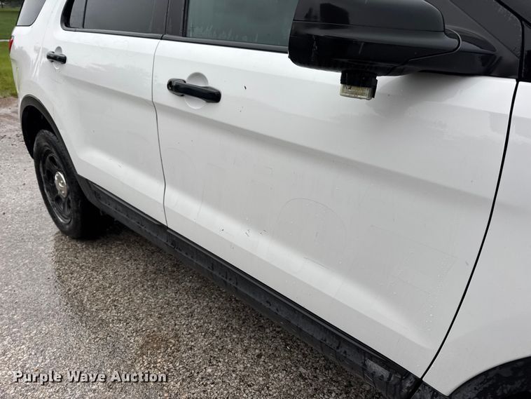 image for item DW3417 2013 Ford Explorer Police Interceptor SUV