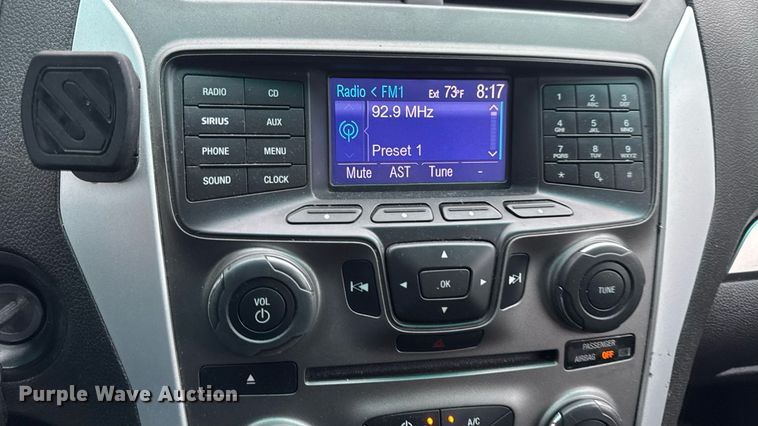 image for item DW3417 2013 Ford Explorer Police Interceptor SUV