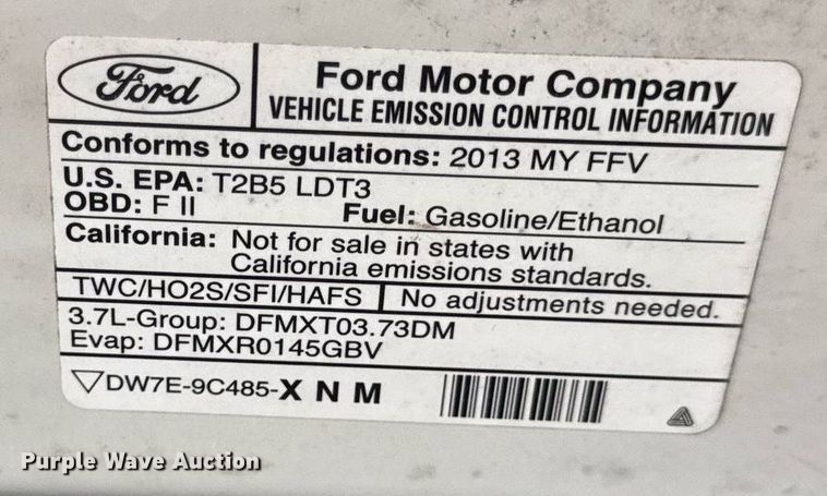 image for item DW3417 2013 Ford Explorer Police Interceptor SUV