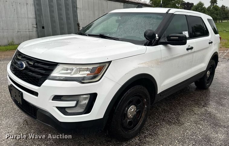 image for item DW3418 2016 Ford Explorer Police Interceptor SUV