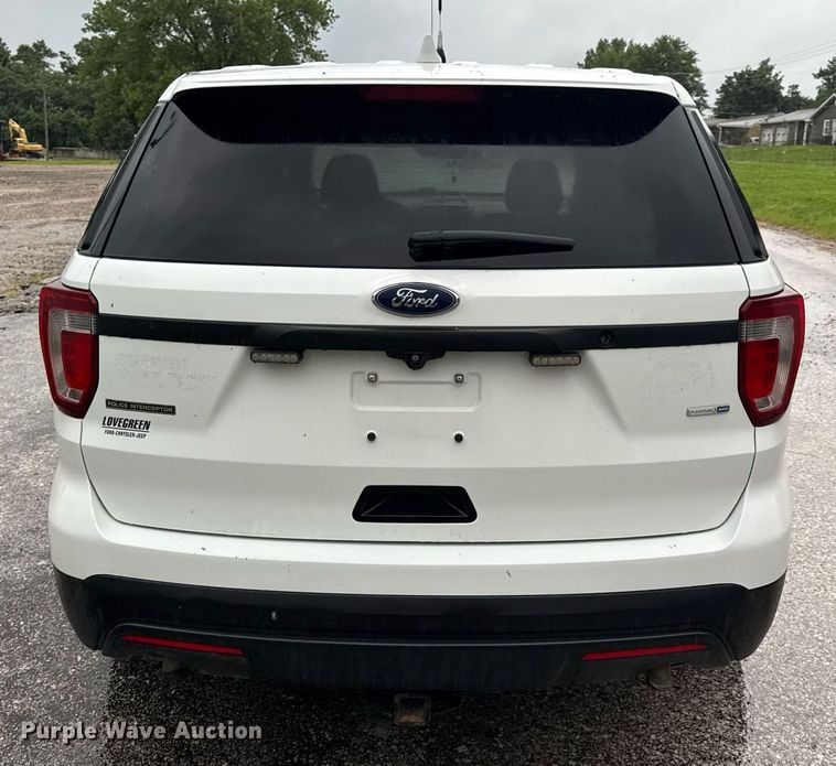 image for item DW3418 2016 Ford Explorer Police Interceptor SUV