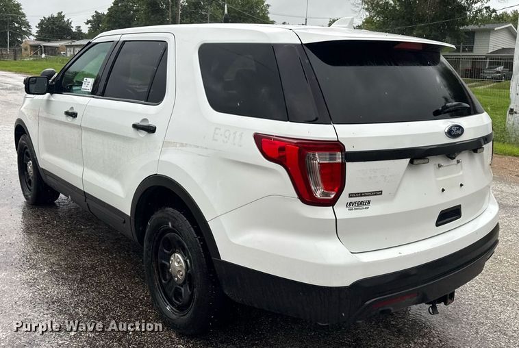 image for item DW3418 2016 Ford Explorer Police Interceptor SUV