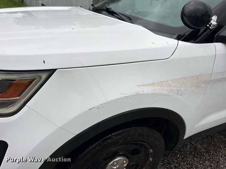 image for item DW3418 2016 Ford Explorer Police Interceptor SUV