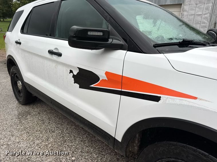 image for item DW3418 2016 Ford Explorer Police Interceptor SUV