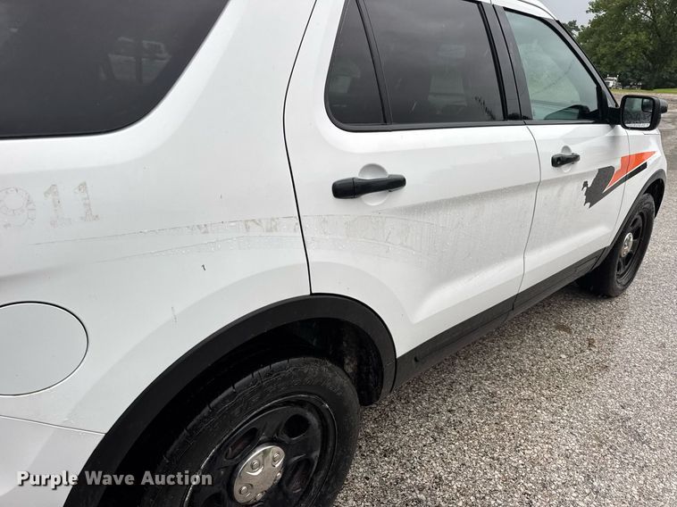 image for item DW3418 2016 Ford Explorer Police Interceptor SUV