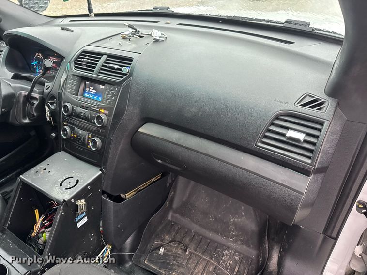 image for item DW3418 2016 Ford Explorer Police Interceptor SUV